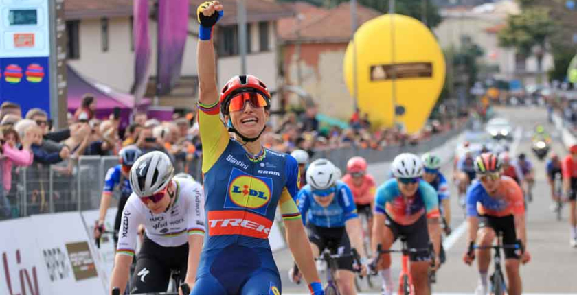 Elisa Balsamo conquista il Trofeo Alfredo Binda Comune di Cittiglio