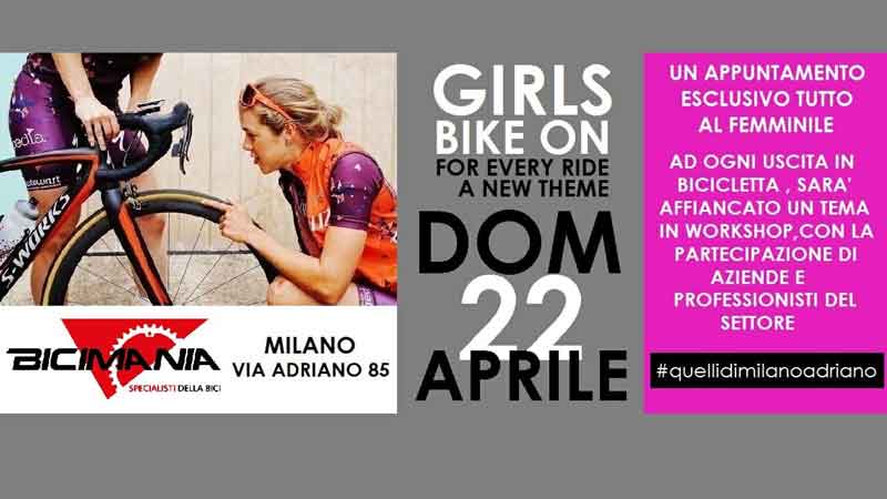 Girls Bike On: l’evento in rosa che aspetta te!
