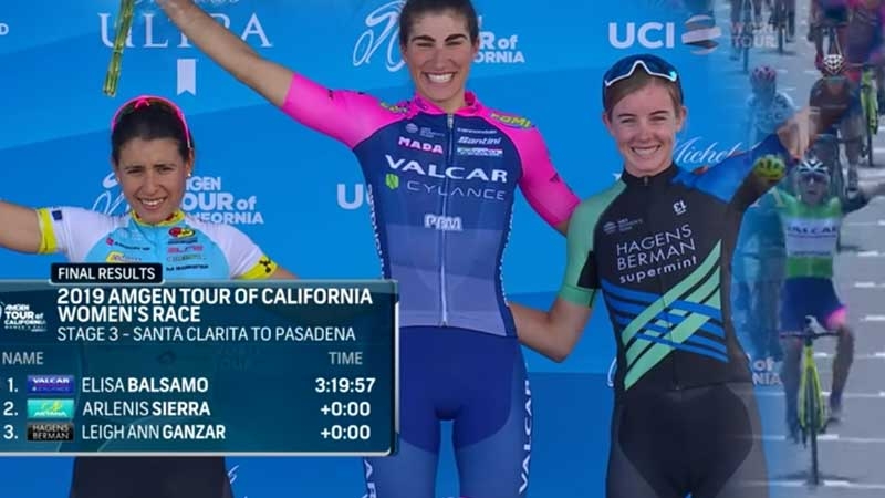 Tour of California Women: Vittoria strepitosa di Elisa Balsamo
