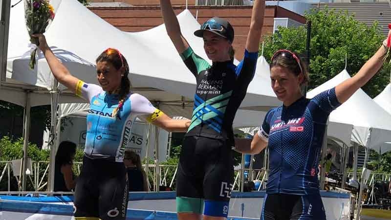 Winston Salem Cycling Classic: Leigh Ann Ganzer per distacco anticipa Arlenis Sierra e Chloe Dygert