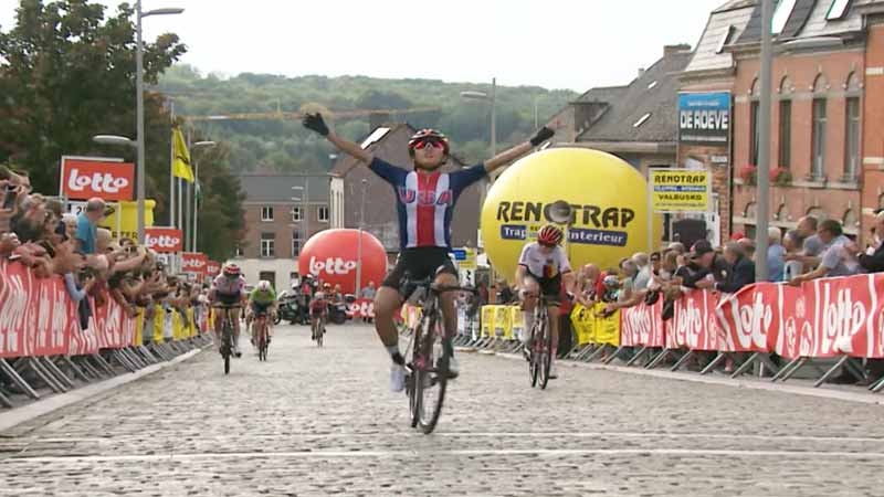 Lotto Belgium Tour: Coryn Rivera di forza a Geraardsbergen. A Mieke Kröger la generale