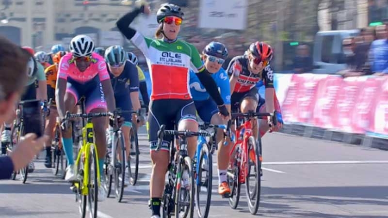 Marta Bastianelli freccia tricolore alla Vuelta CV Feminas 2020