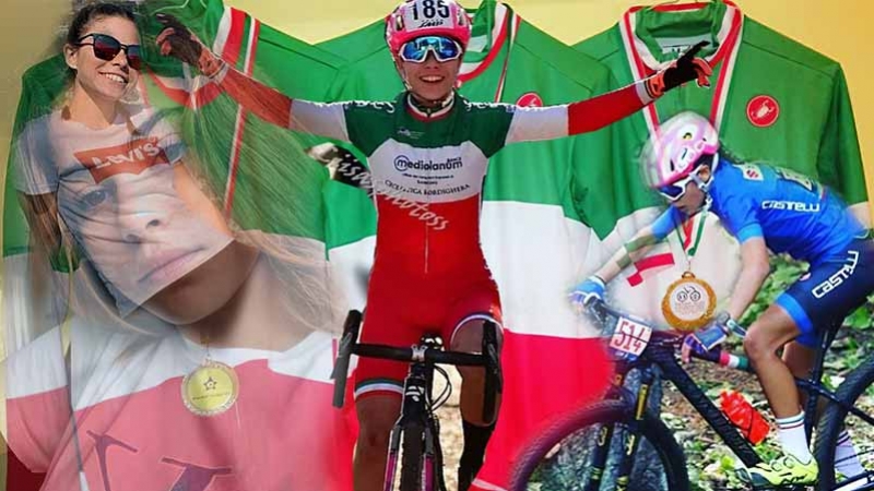 Beatrice Temperoni, un triplete tricolore a &quot;Cicliste in streaming&quot;