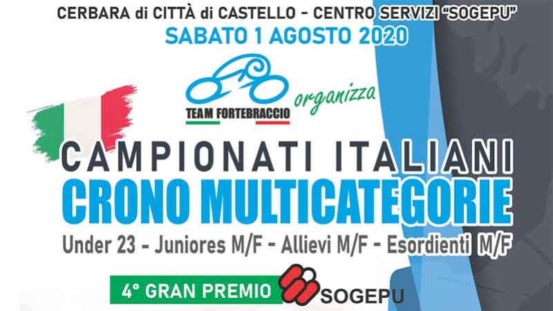 Tutto pronto per i Campionati Italiani cronometro individuale