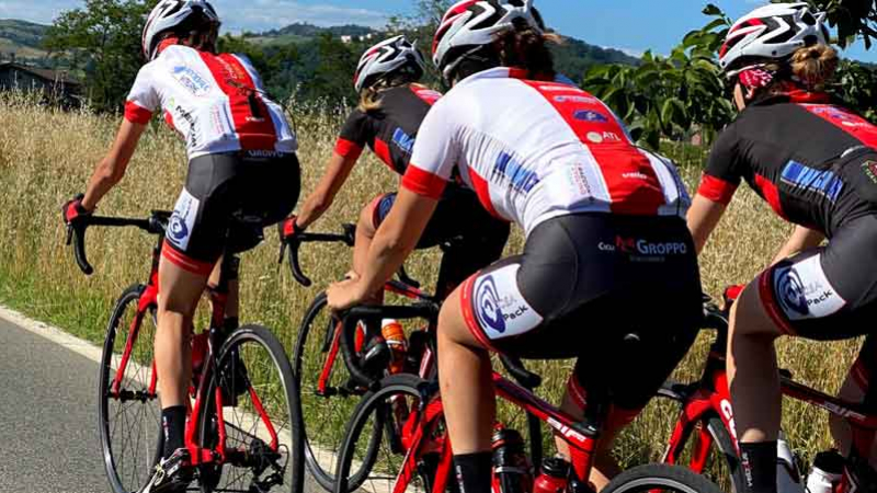 Il Racconigi Cycling Team in gara a San Felice