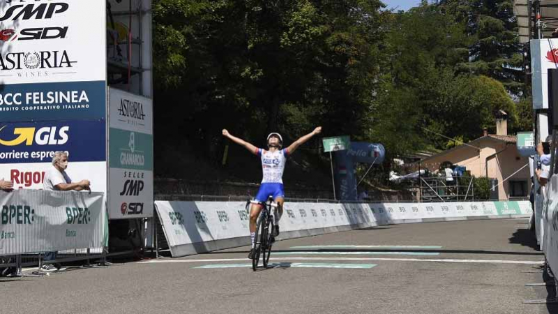 Una Cecilie Uttrup Ludwig superlativa conquista il Giro dell'Emilia Bper Banca