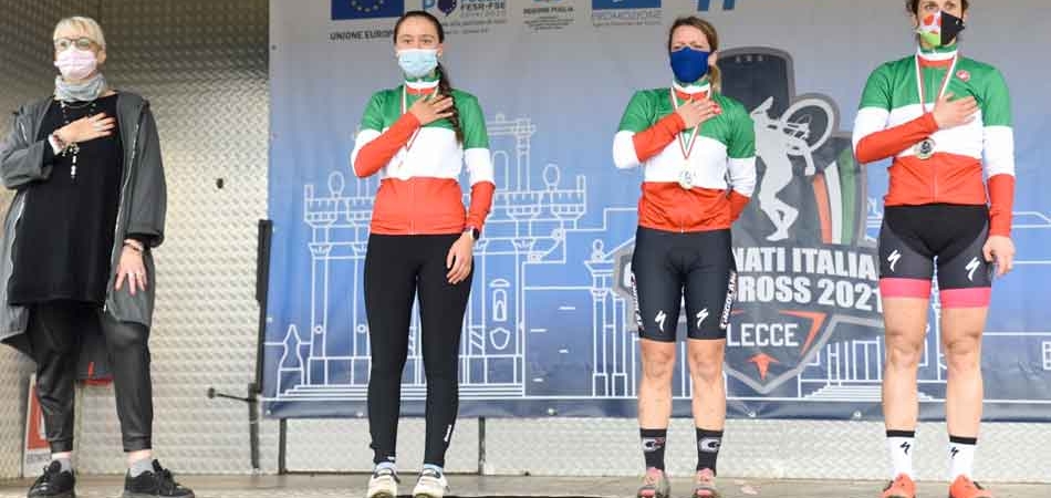 Campionati Italiani Ciclocross Lecce 2021: assegnate le maglie Tricolori alle aster