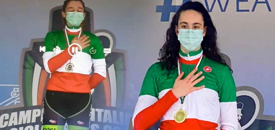 Ciclocross: Anita Baima e Federica Venturelli conquistano il tricolore allieve 1° e 2° anno