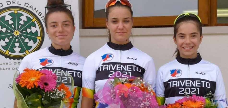 Campionato Triveneto: Asia Sgaravatto, Linda Sanarini e Matilde Rossignoli leader della classifica provvisoria