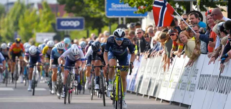 L'ostinata Kristen Faulkner conquista la prima tappa del Ladies Tour of Norway
