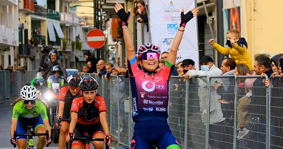 Giro di Campania, en plein della giovane Matilde Vitillo: tappe e classifica