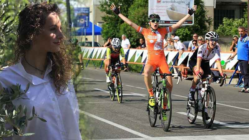 Vittoria Guazzini in bici supera anche gli inconvenienti della vita!