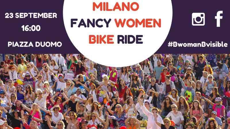 Milano Fancy Women Bike Ride 2018