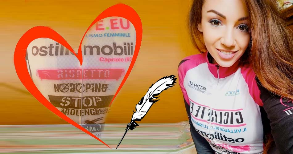 Il team etico Cicliste.eu OstilioMobili ha la sua bomber: la foto di Valentina raggiunge oltre 150.000 fans