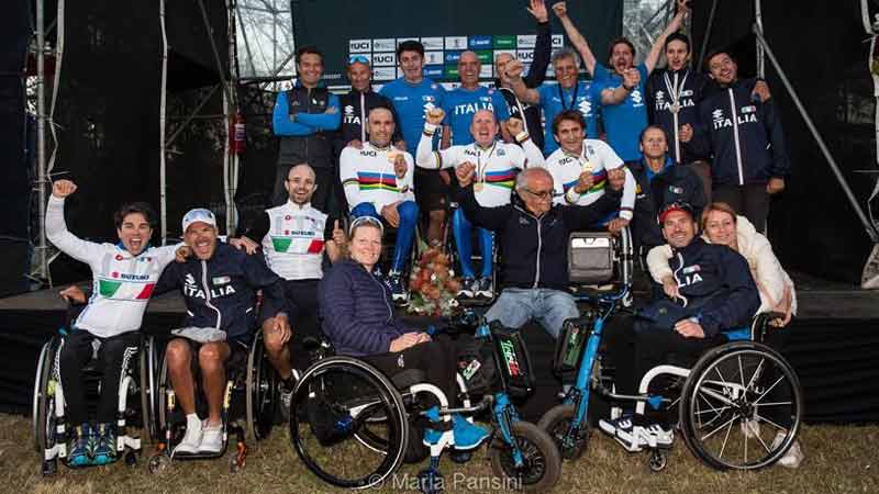 Mondiali di ciclismo paraolimpico: prima degli azzurri solo la Germania!