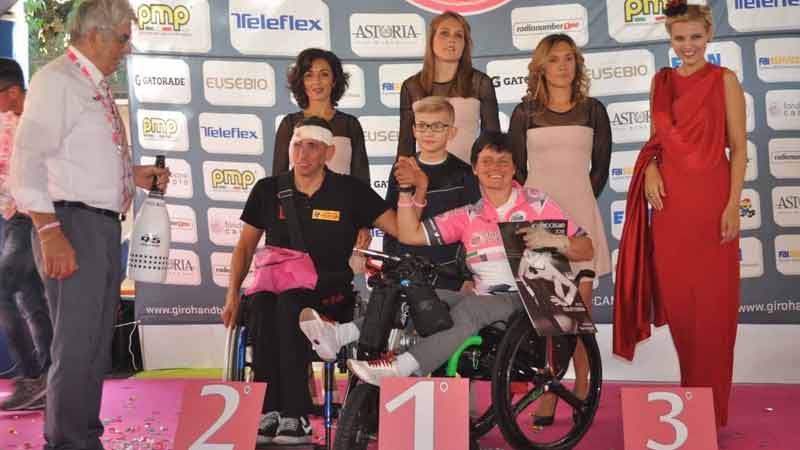 Giro d’Italia di Handbike: Roberta Amadeo, Roxana Dobrica Ionela e Silke Pan le donne da maglia rosa
