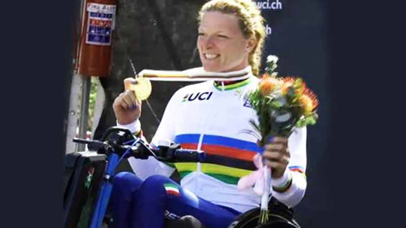 Mondiali di ciclismo paraolimpico: ed è ancora lei! Bis per Francesca Porcellato!