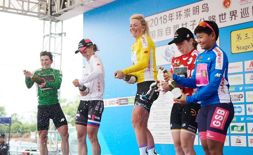 Tour of Chongming Island: la terza tappa è di Wild e la Becker è la leader del Giro
