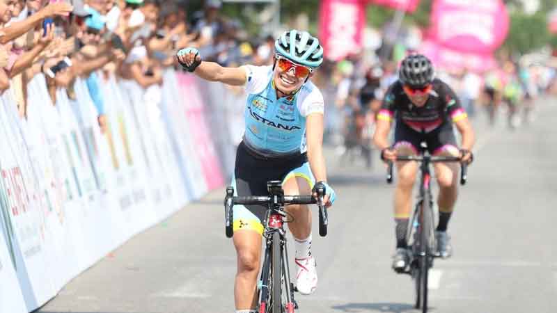 Liliana Moreno dell'Astana è la nuova campionessa colombiana