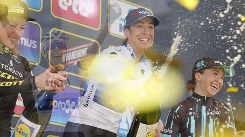 Strepitosa vittoria per Marta Bastianelli alla Ronde van Vlaanderen!