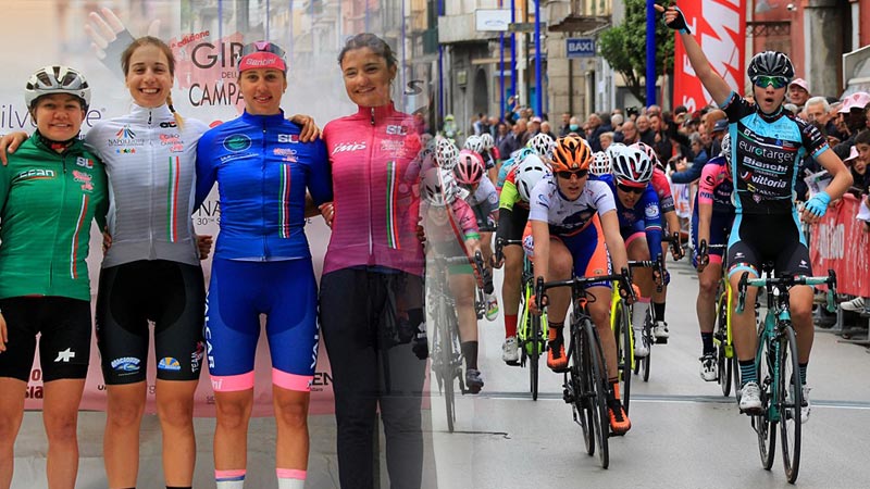 Martina Fidanza sprinter a Caivano, Silvia Persico vince il “5° Giro della Campania in rosa”