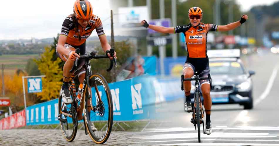 Chantal van den Broek-Blaak vince in solitaria il Giro delle Friande