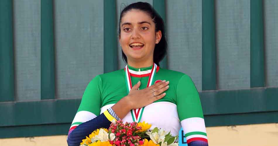 Matilde Bertolini Campionessa Italiana a cronometro Juniores
