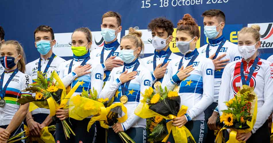 Europei Mountain bike: battuti i campioni del Mondo, la staffetta azzurra conquista l'Oro