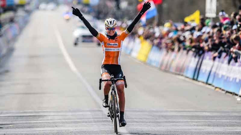 Anna Van Der Breggen è l’asso del Giro delle Fiandre